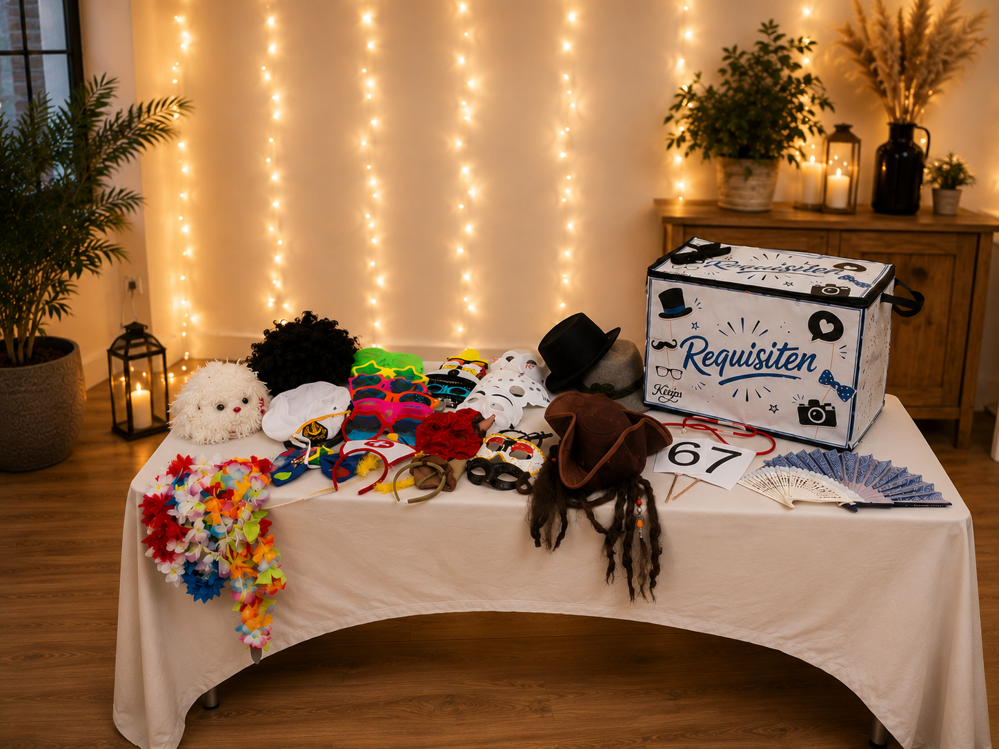Knips Fotobox mit Requisiten
